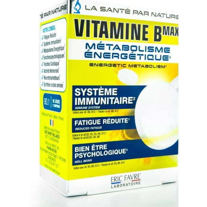 VITAMINE B MAX 60 CPR ERIC FAVRE 60CP