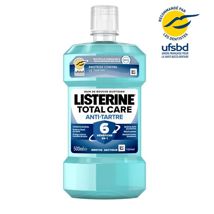 LISTERINE BAIN DE BOUCHE ANTI TARTRE 500ML 8706